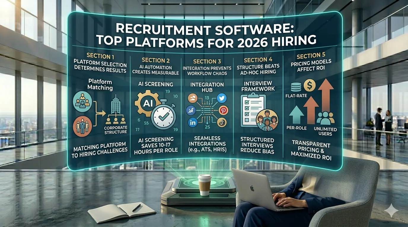 Recruitment Software Guide: Top Platforms for 2026 Hiring